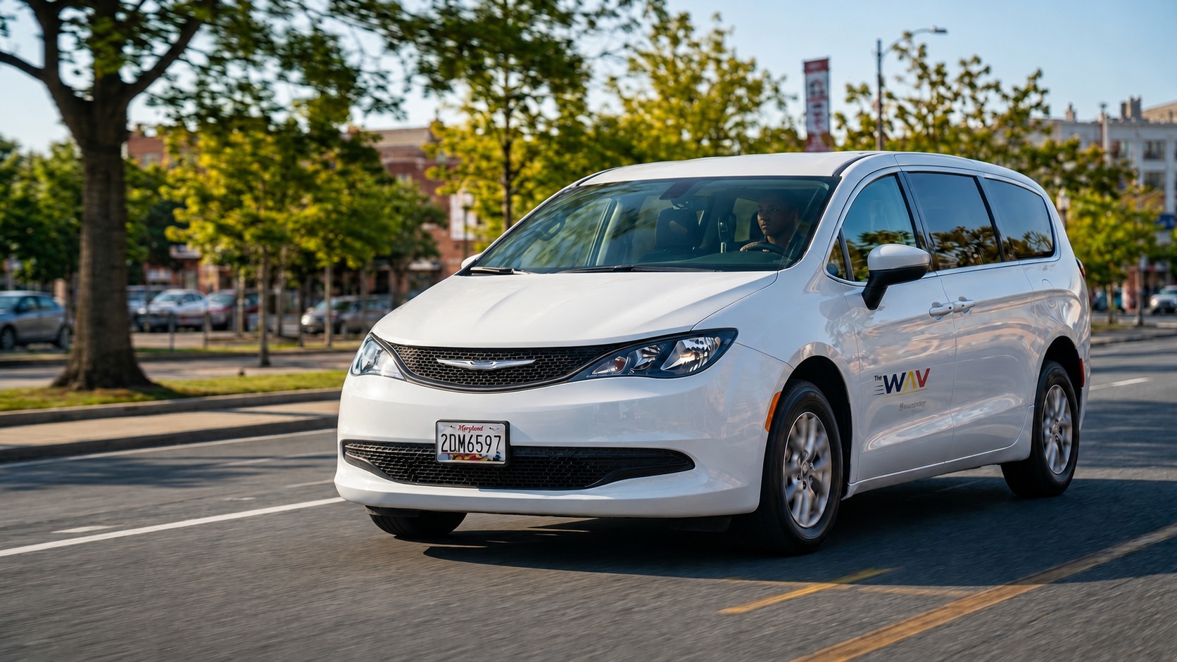 The Wav vehicle in motion
